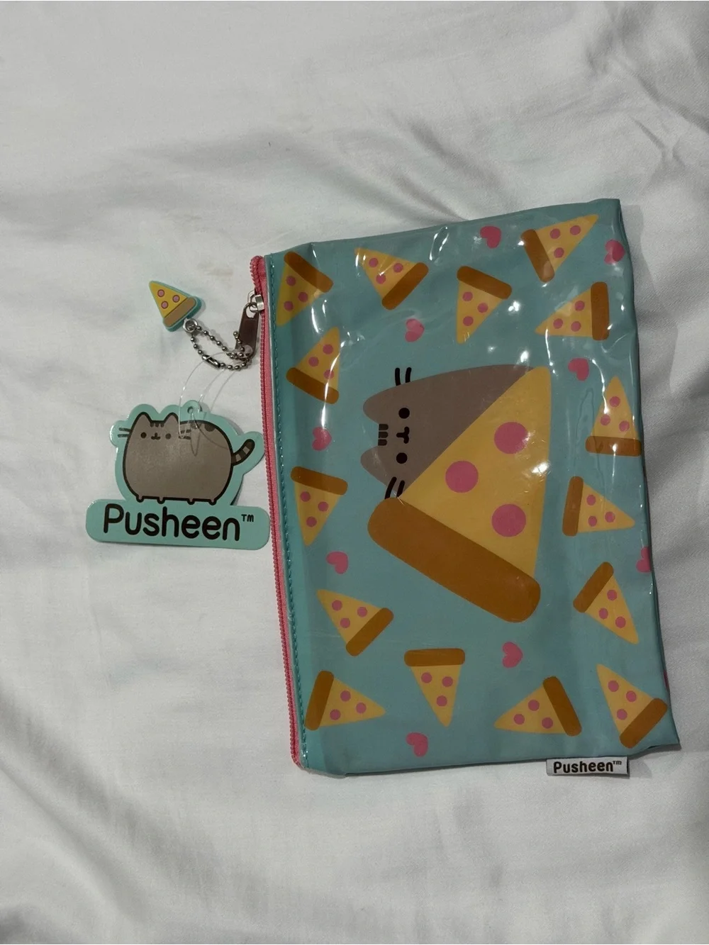Pusheen Pizza Pencil Pouch Cosmetic Stationary Bag